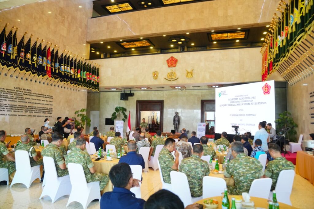 TNI Bersama PT Agrinas Pangan Nusantara MoU PKS Percepatan Pembangunan KDKMP