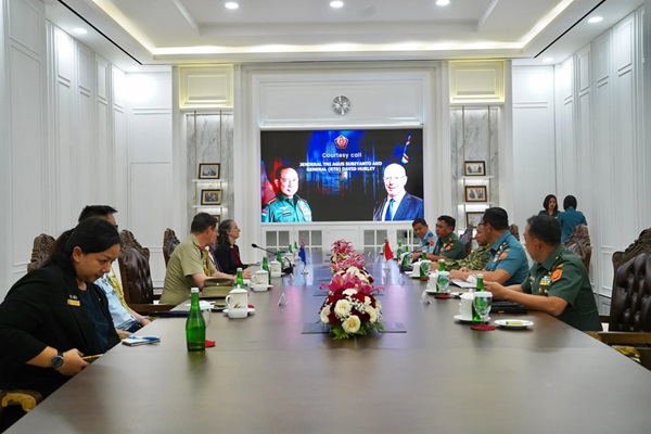 Indonesia–Australia Tingkatkan Hubungan Pertahanan, Panglima TNI Bertemu Tokoh Militer Negeri Kanguru