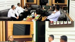 Perkuat Sinergi, Kalapas Binjai Sambangi Kodim 0203/LKT