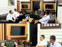 Perkuat Sinergi, Kalapas Binjai Sambangi Kodim 0203/LKT